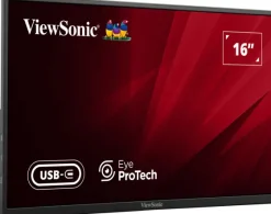ViewSonic VA1650 Moniteur USB-C 16 pouces léger et portable