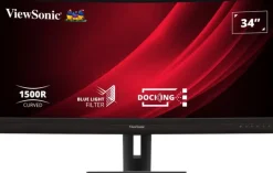 ViewSonic VG3456C - Moniteur VA 34", 3440 x 1440 UWQHD, 100Hz, 5ms