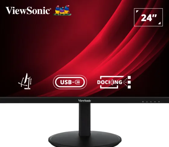 ViewSonic VG2409U-2 - Moniteur IPS 24", 1920 x 1080 Full HD, 100Hz, 4ms