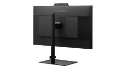 ViewSonic VG2441V Écran de visioconférence FHD de 24 pouces avec port USB-C et webcam certifiée Windows Hello
