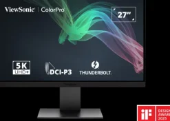 ViewSonic VP2788-5K Moniteur 27 pouces 5K Thunderbolt avec support de chaînage (Daisy Chain)
