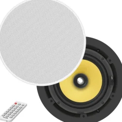 Vision CS-1900P Enceinte de plafond active Bluetooth | Paire | Blanc |