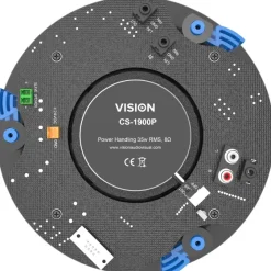 Vision CS-1900P Enceinte de plafond active Bluetooth | Paire | Blanc |