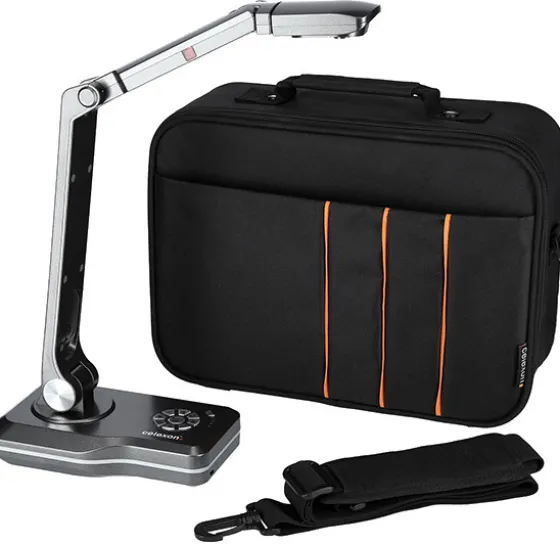 Visualiseur celexon DK800 avec sacoche de transport celexon Economy Line "Medium"