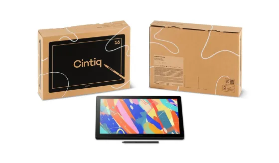 Wacom Cintiq 16 écran à stylet avec supports rabattables intégrés (édition Entreprise pour les entreprises)