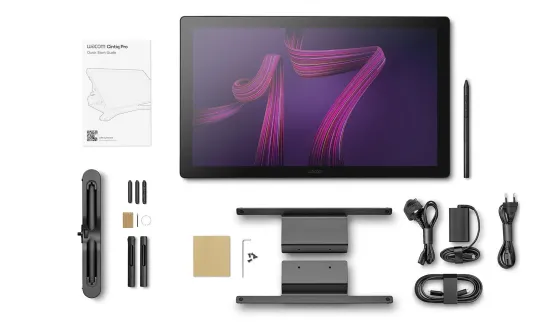 Wacom Cintiq Pro 17 tablette graphique avec stylet et socle