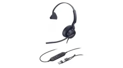 Yealink UH46 Casque filaire mono USB-C/A | Certifié pour Microsoft Teams