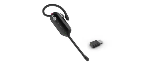 Yealink WH63 - Casque oreillette mono DECT sans fil, Standard (sans station de travail)
