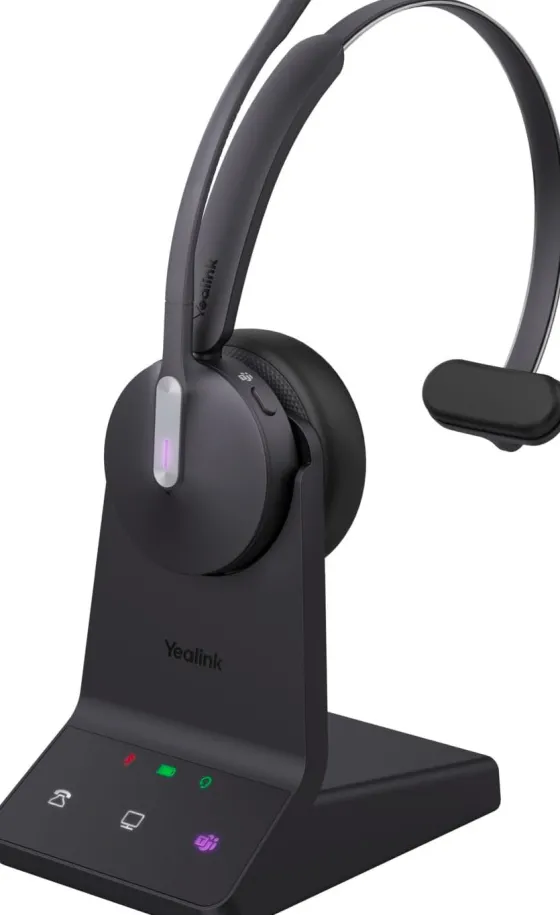 Yealink WH64 - Micro-casque mono, DECT, standard