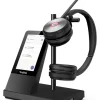 Yealink WH66 - Micro-casque stéréo DECT sans fil, certifié Microsoft Teams