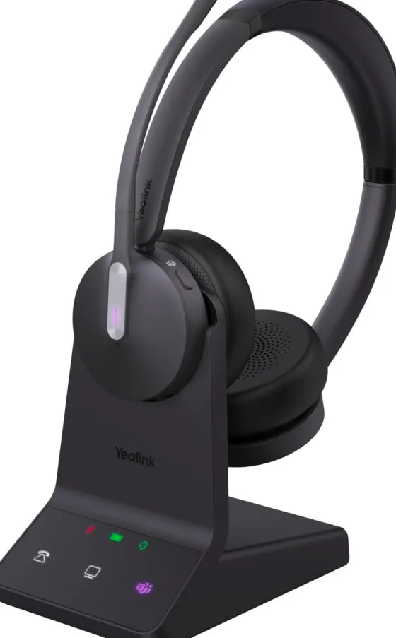 Yealink WH64 - Micro-casque stéréo, DECT, standard