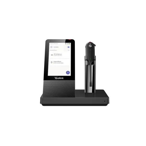 Yealink WH67 Workstation - Casque intra-auriculaire convertible - DECT / Bluetooth - sans fil