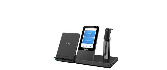Yealink WH67 Workstation - Casque intra-auriculaire convertible - DECT / Bluetooth - sans fil